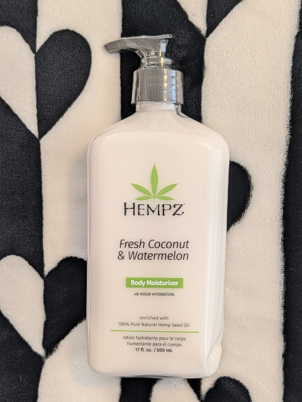 Hempz Fresh Coconut & Watermelon Herbal Body Moisturizer 17 fl oz Sealed - Picture 2 of 6